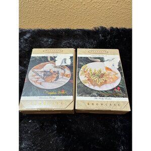 Keepsake Christmas Ornament Set By Marjolein Bastin Christmas Bunny/Holly Basket